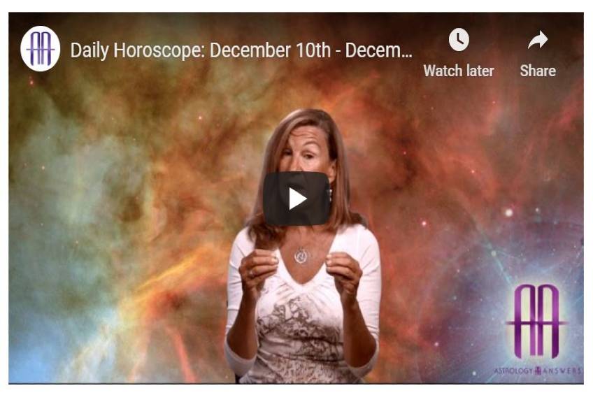 Daily Horoscope: December 10th – December 12th, 2019