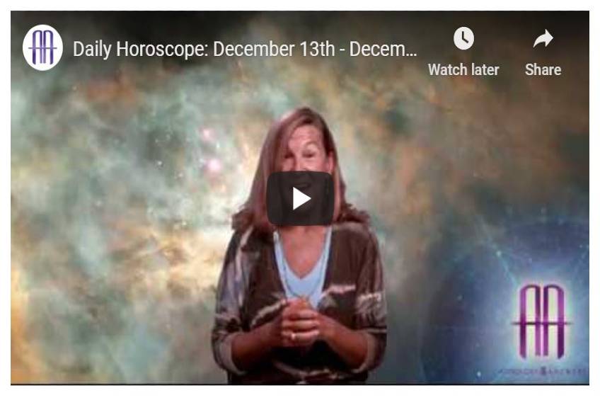 Daily Horoscope: December 13th – December 14th, 2019