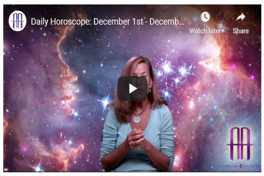 Daily Horoscope: December 1st – December 2nd, 2019