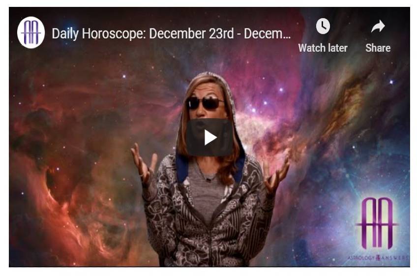 You are currently viewing Daily Horoscope: December 23rd – December 24th, 2019