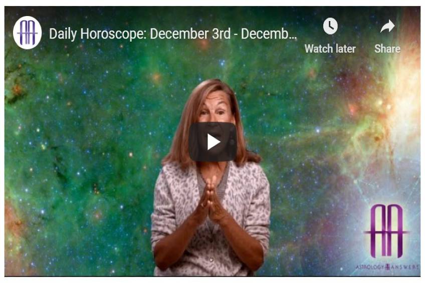 You are currently viewing Daily Horoscope: December 3rd – December 5th, 2019