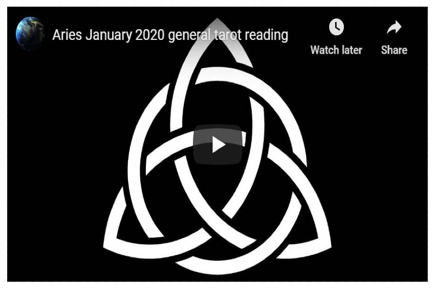 Aries January 2020 General Tarot Reading