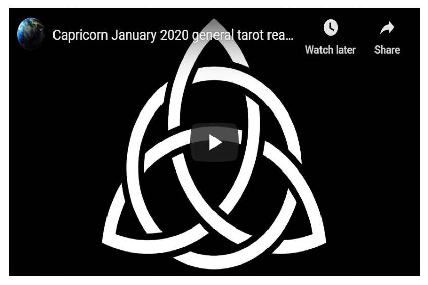 Read more about the article Capricorn January 2020 general tarot reading