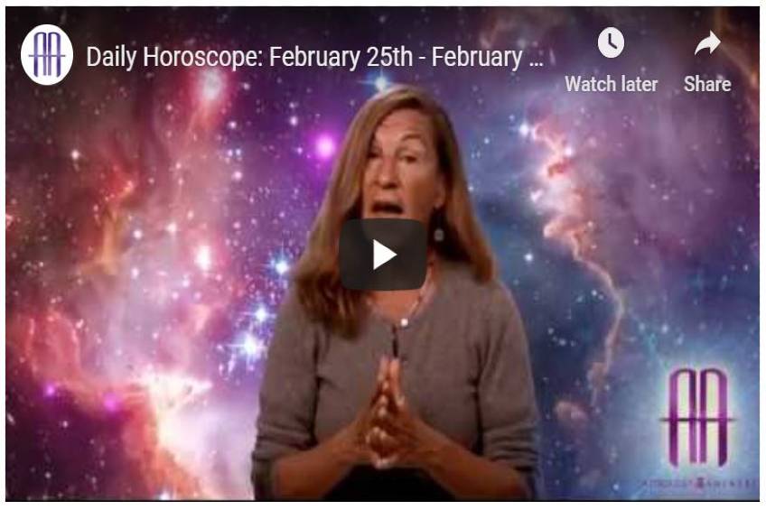 Daily Horoscope: February 25th – February 27th, 2020