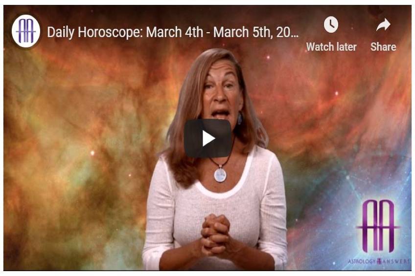 You are currently viewing Daily Horoscope: March 4th – March 5th, 2020