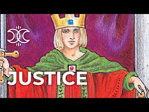 Justice Quick Tarot Card Meanings
