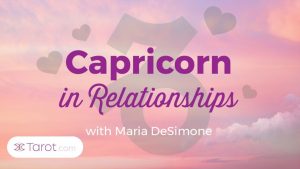 Capricorn in Relationships & in Bed