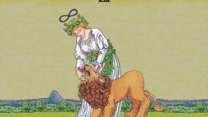 Taste of Tarot: Strength Tarot Card and Zodiac Sign Leo