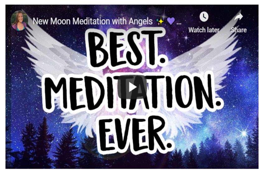 New Moon Meditation with Angels