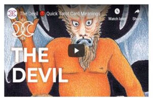 Read more about the article The Devil Quick Tarot Card Meanings