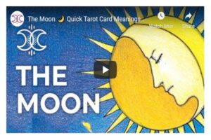 Read more about the article The Moon Quick Tarot Card Meanings