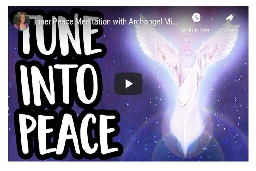 You are currently viewing Inner Peace Meditation with Archangel Michael