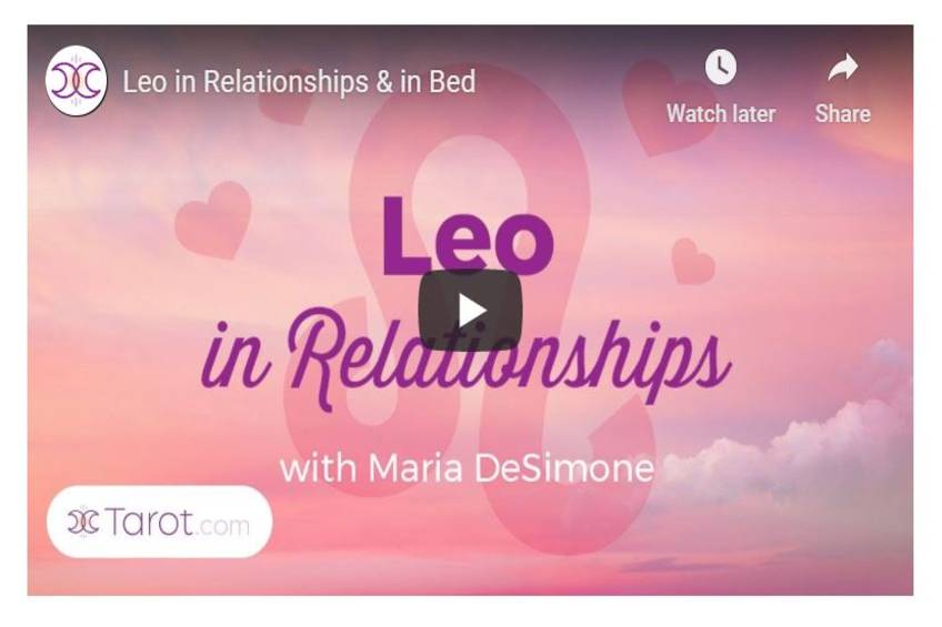 You are currently viewing Leo in Relationships & in Bed