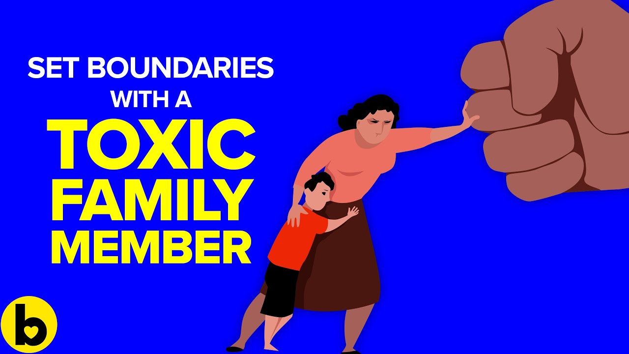 You are currently viewing 12 Techniques To Set Boundaries With A Toxic Family Member