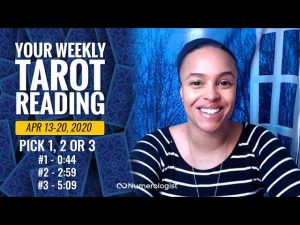 Read more about the article Your Weekly Tarot Reading April 13-20, 2020 | Pick #1, #2 OR #3