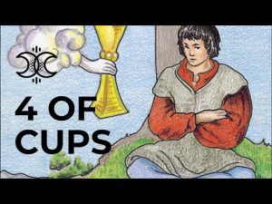 Read more about the article 4 of Cups Quick Tarot Card Meanings