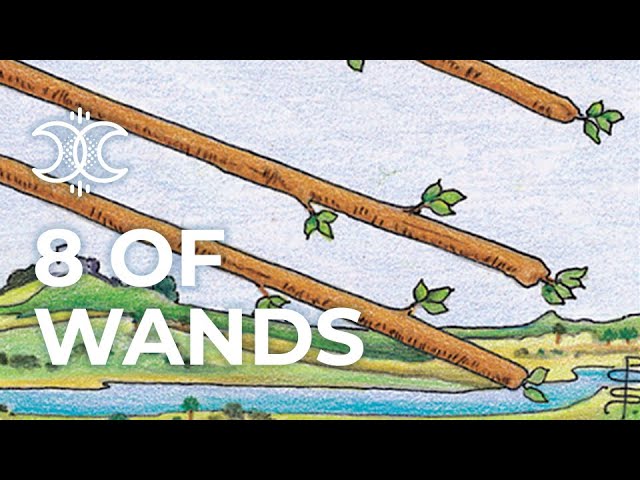 You are currently viewing 8 of Wands Quick Tarot Card Meanings