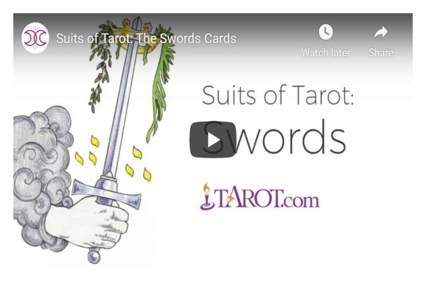 Suits of Tarot: The Swords Cards