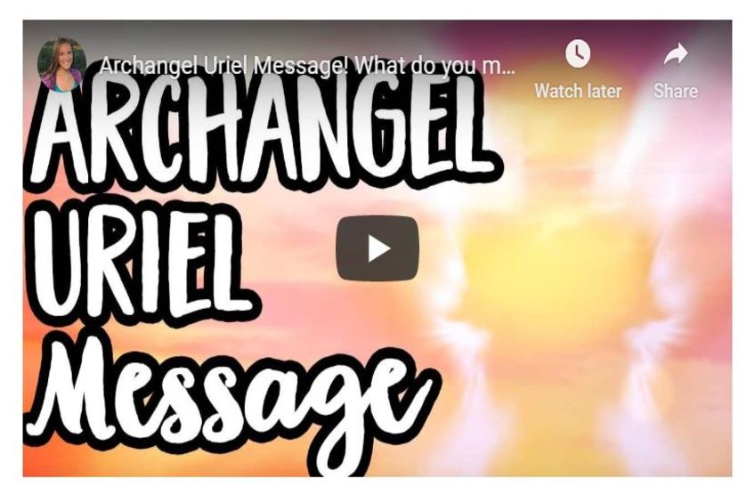Archangel Uriel Message!