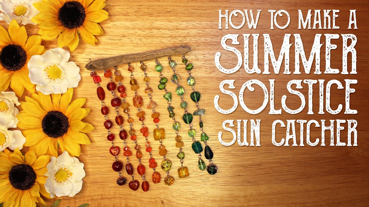 You are currently viewing Summer Solstice Sun Catcher – Magical Crafting