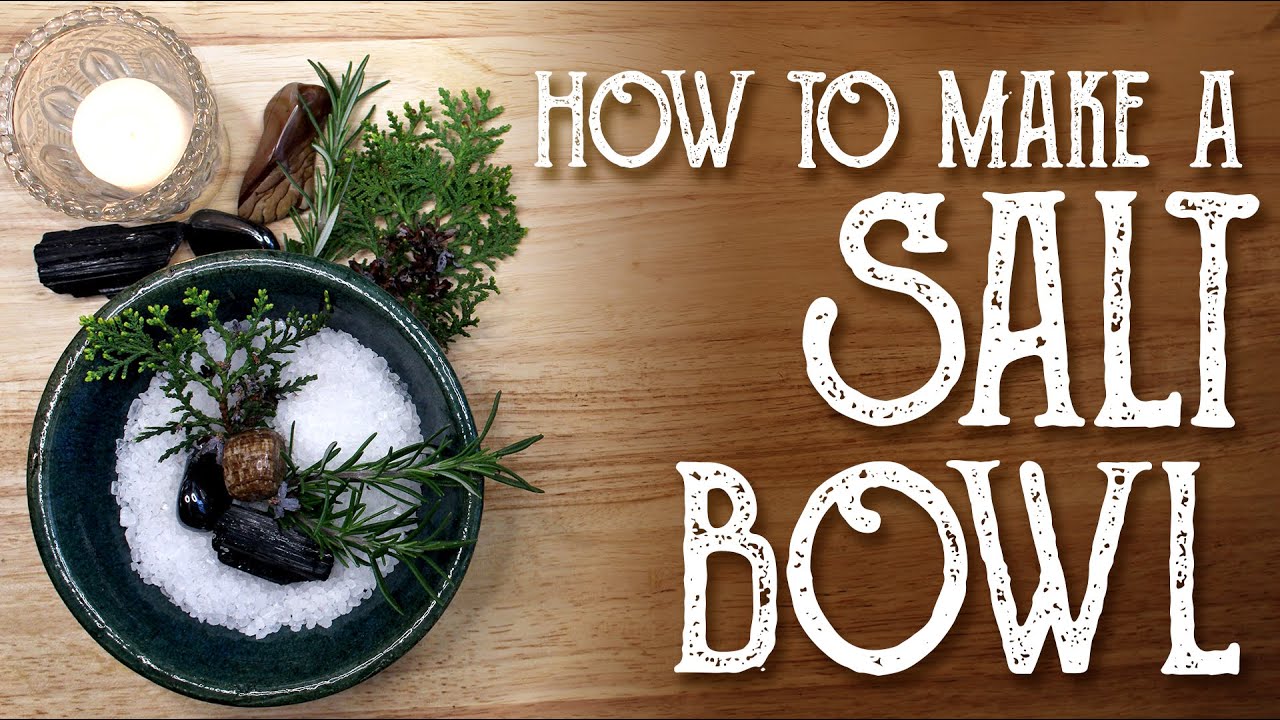 You are currently viewing How to Make a Salt Bowl Spell for Protection & Grounding – Witchcraft Magic Spell – Magical Crafting