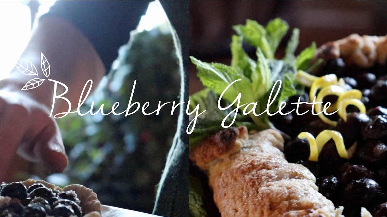 Blueberry Galette || Kitchen Witchery