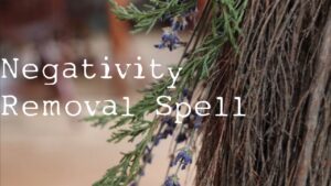 Read more about the article Spell to Clear Negativity From Your Home