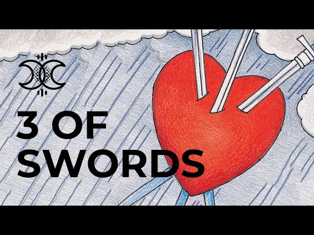 You are currently viewing 3 of Swords Quick Tarot Card Meanings