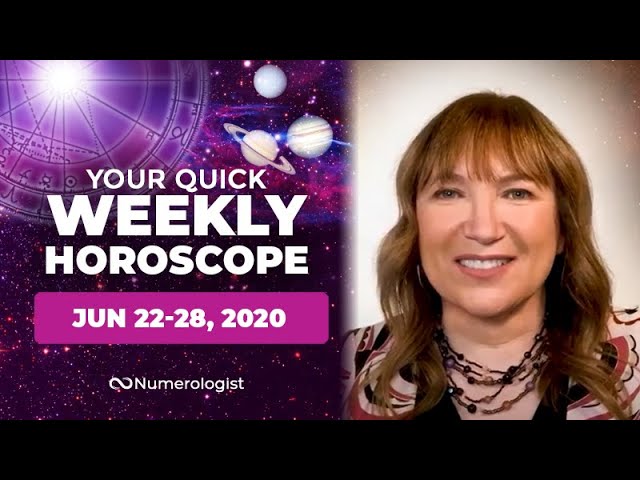 Read more about the article Your Weekly Horoscope For June 22-28, 2020 | All 12 Zodiac Signs