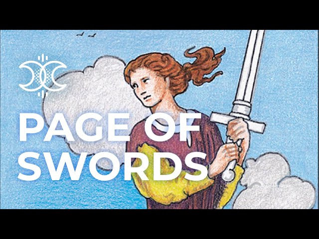 You are currently viewing Page of Swords Quick Tarot Card Meanings