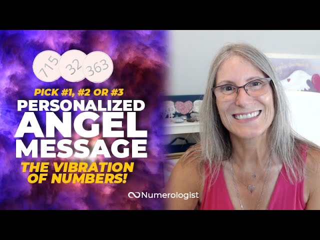 You are currently viewing Angel Message 😇 The Vibration of Numbers! (Personalized Angel Card Reading)
