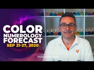 Read more about the article Your Weekly Color Numerology Forecast🎨🔢| September 21-27, 2020