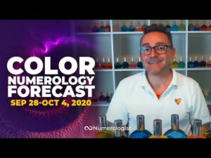 Read more about the article Your Weekly Color Numerology Forecast🎨🔢| September 28-October 4, 2020