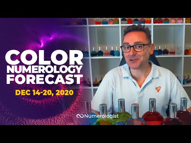 Read more about the article Your Weekly Color Numerology Forecast🎨🔢| December 14-20, 2020