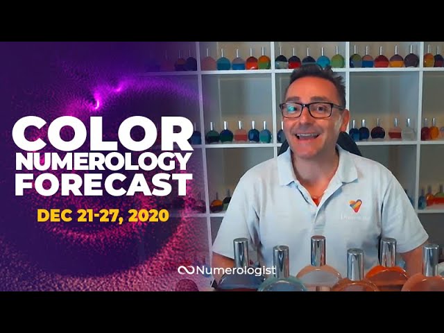 Read more about the article Your Weekly Color Numerology Forecast🎨🔢| December 21-27, 2020