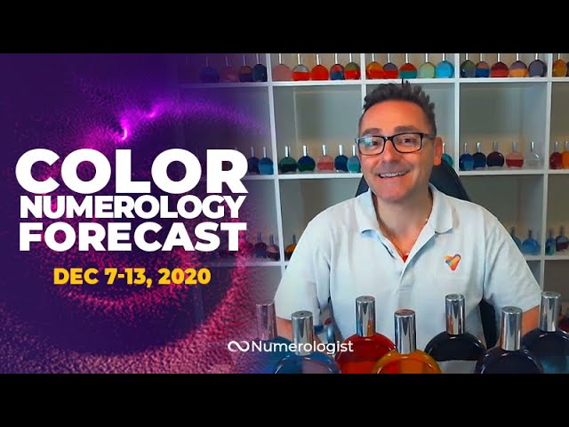 Read more about the article Your Weekly Color Numerology Forecast🎨🔢| December 7-13, 2020