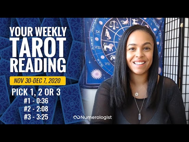 You are currently viewing Your Weekly Tarot Reading November 30-December 7, 2020 | Pick #1, #2 OR #3