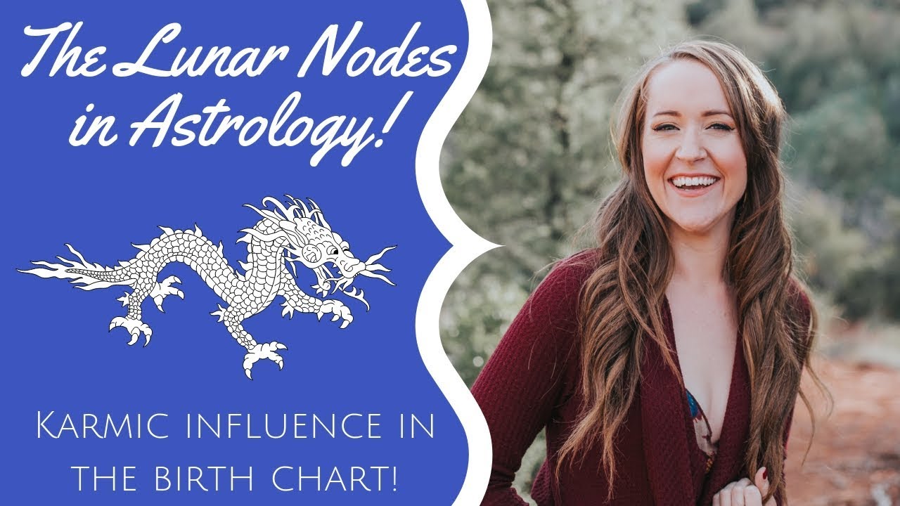 You are currently viewing The LUNAR NODES in Astrology! The Karmic Influence of the Nodes in the Birth Chart!