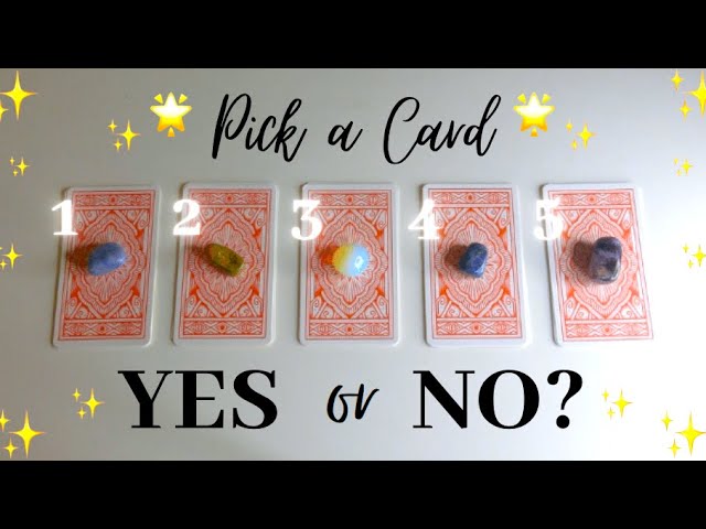 You are currently viewing Straightforward YES or NO Tarot Reading! – Pick a Card