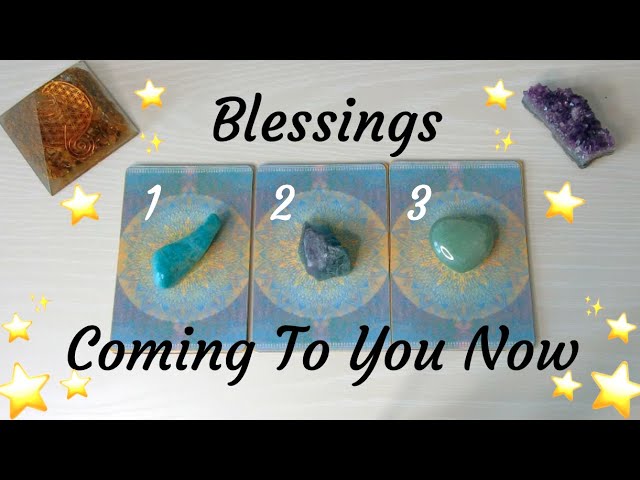 What BLESSING/GOAL Are You Manifesting RIGHT NOW? – Tarot Reading