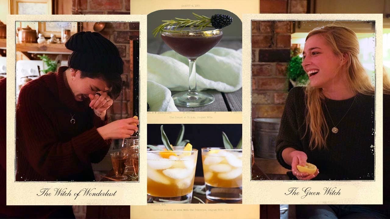 You are currently viewing Mixing Herbal Cocktails with Olivia The Witch of Wonderlust