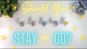 Should You STAY or GO? (ANY situation!)