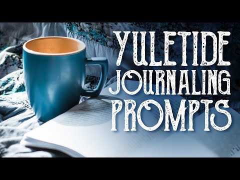 You are currently viewing Yuletide Journaling Prompts for Winter Solstice, Yule, and Christmas