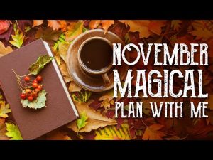 Read more about the article November Plan With Me – Autumn-themed Stickers, planning Thanksgiving and Travel – Magical Crafting