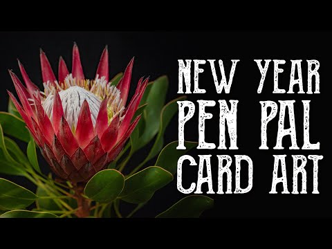 You are currently viewing Protea Acrylic Painting