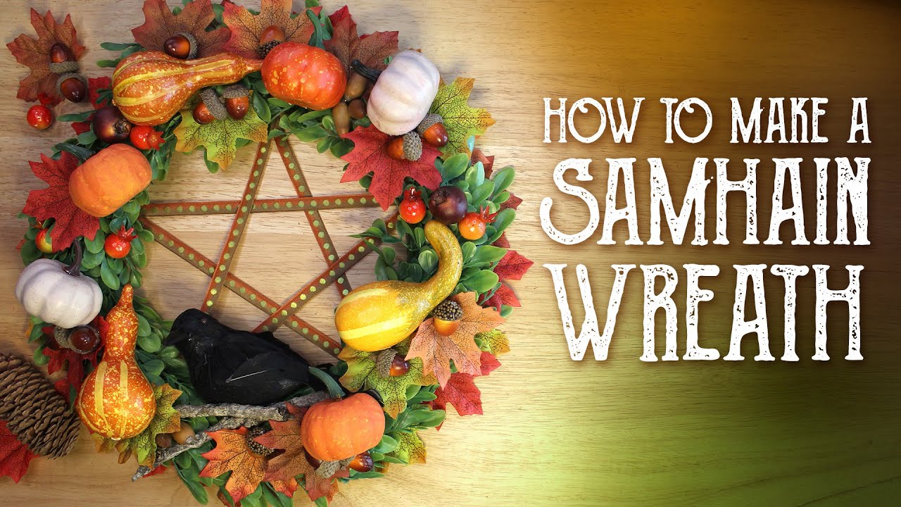 You are currently viewing How to Make a Samhain Wreath