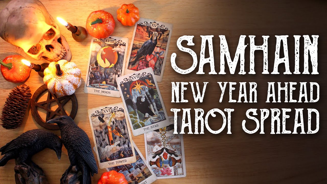 You are currently viewing New Year Ahead Tarot Spread for Samhain, All Hallow’s Eve & Halloween