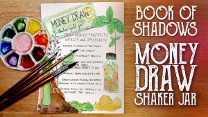 Read more about the article Book of Shadows Page, Money Draw Shaker Jar, Spell Jar Recipe