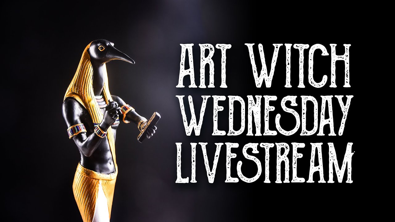 You are currently viewing Art Witch Wednesday Live Stream: Creating a Shrine to the Egyptian God Thoth