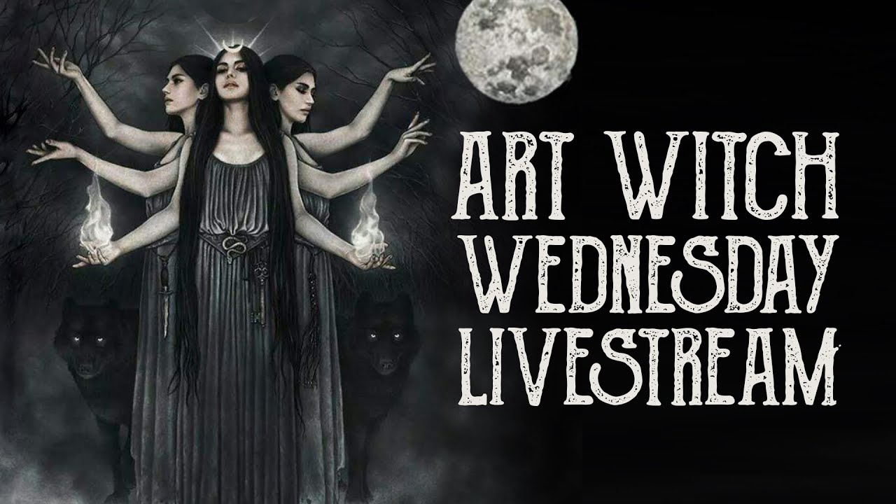You are currently viewing Art Witch Wednesday Livestream: Creating a Shrine to the Greek Goddess Hecate – Magical Crafting
